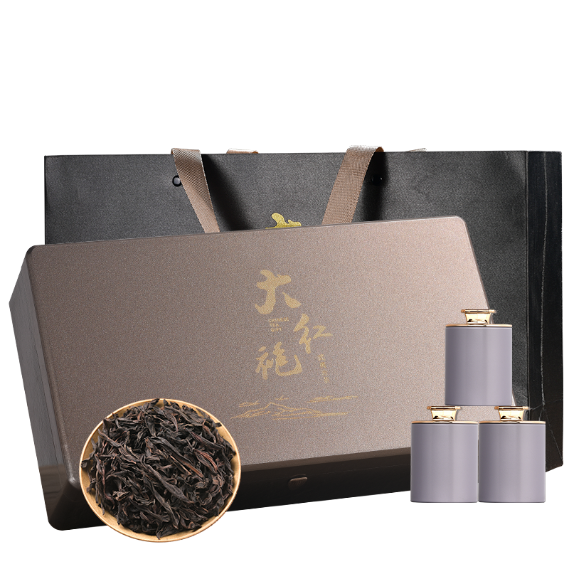 中闽与恩 大红袍茶叶浓香型武夷山岩茶2025新茶肉桂水仙乌龙茶送礼礼盒装