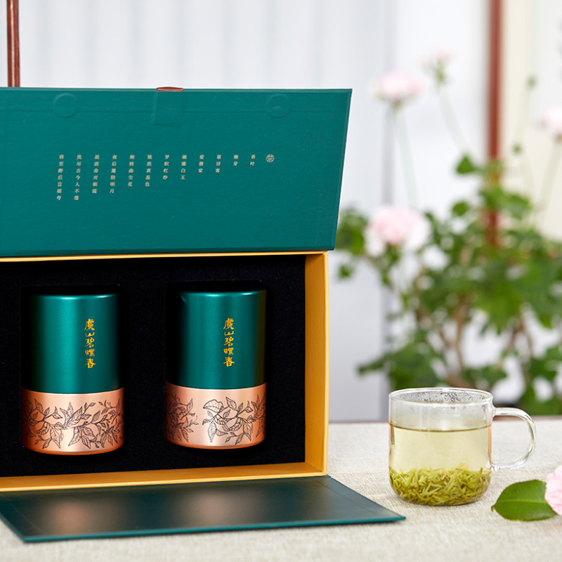 虞山绿茶 碧螺春 100g铝罐礼盒包装