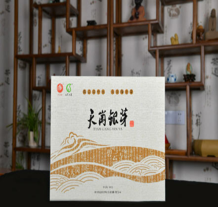 2025年新茶通江罗村茶高山富硒茶火天岗茶银芽毛尖绿茶300g